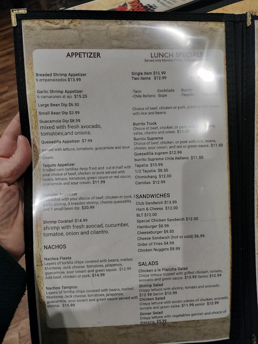El Rosal #3 Menu - Image 2